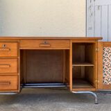 Office schoolmaster 1950 solid oak