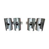Loss of brushed aluminum sconces