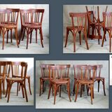6 Baumann chairs 50s