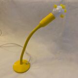 Octopus Axis Paris articulated yellow lamp 1990