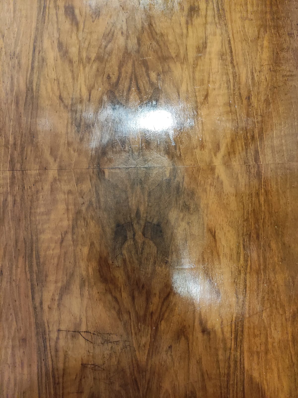 Art deco chest of drawers varnished 1920