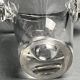 Daum, crystal vase with coiled sockets circa 1970