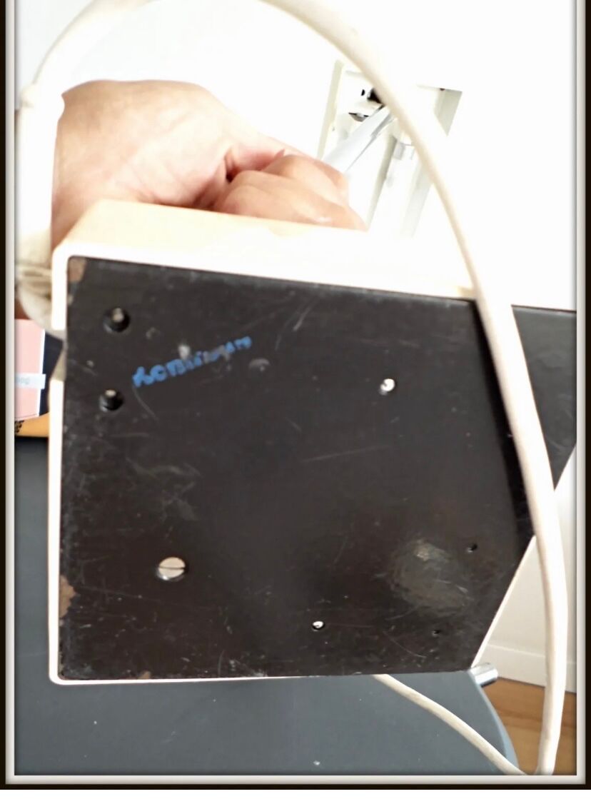 Wolfgang tuempel odette desk lamp 1960 Waldman light fixture vintage design