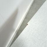 Coffee table vintage with white grey formica top