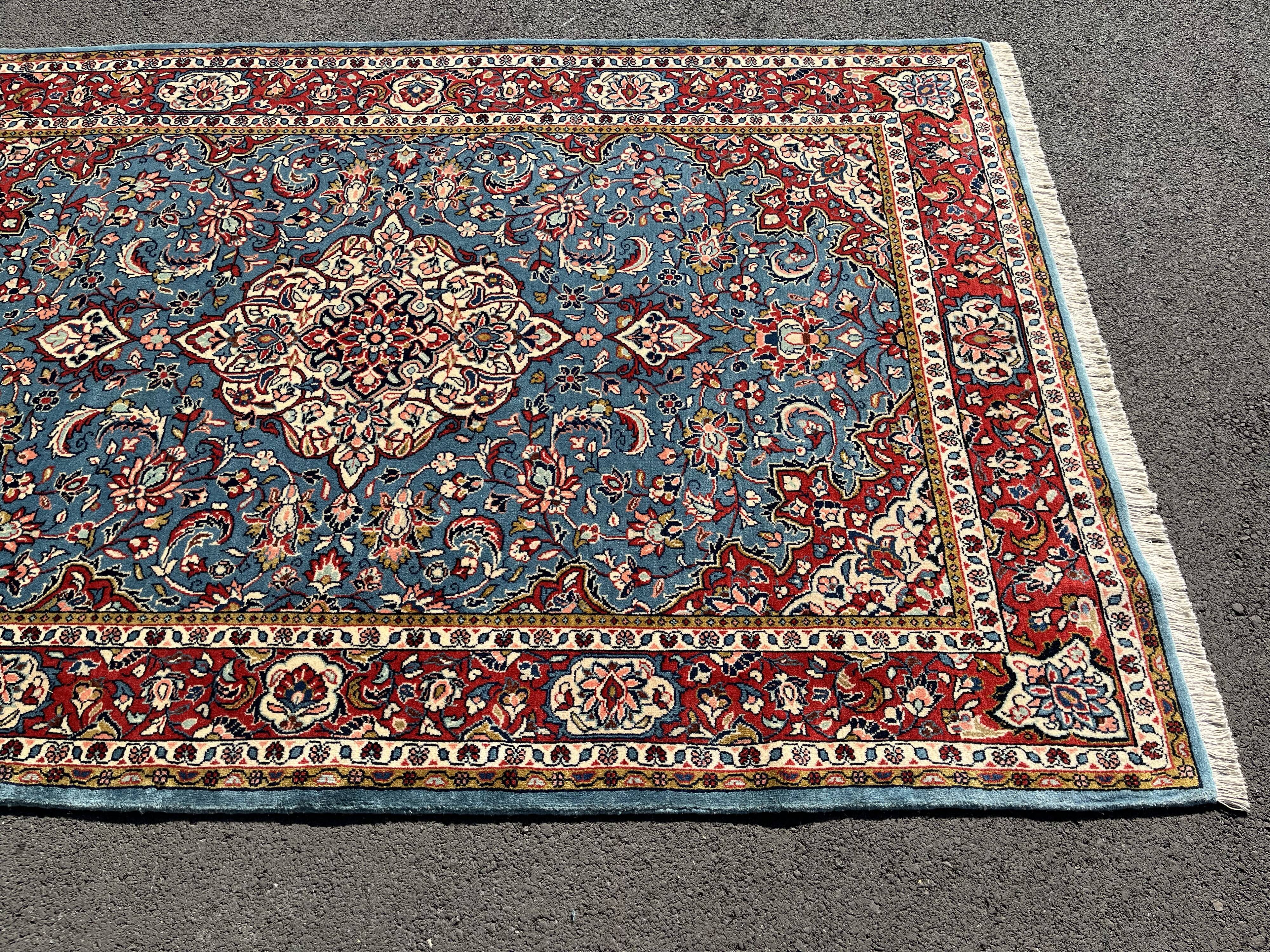 Persian Sarough Rug Circa 1960