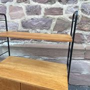 Vintage Scandinavian bookcase from the 1960s, ladder-style furniture