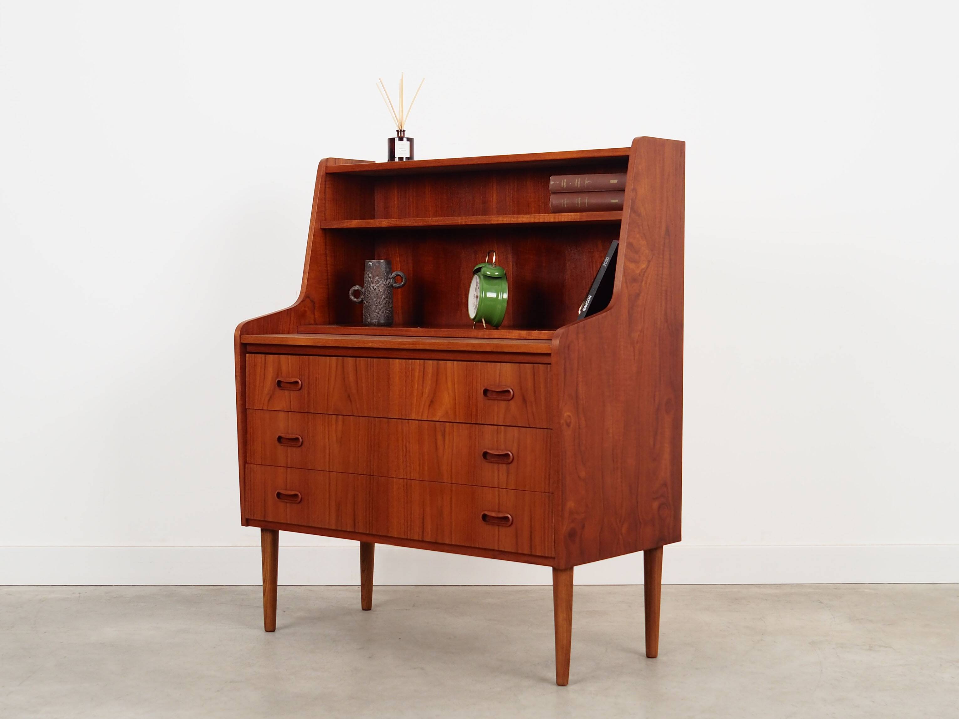 Teak secretary, Danish design, 1970s, production: Denmark