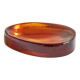 Concave glass catchall from the 1960s.