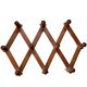 Patère extensible  en bois vintage