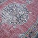Vintage Persian Brick Red Rug, Hand Knotted Oriental Carpet, 209x325 Cm