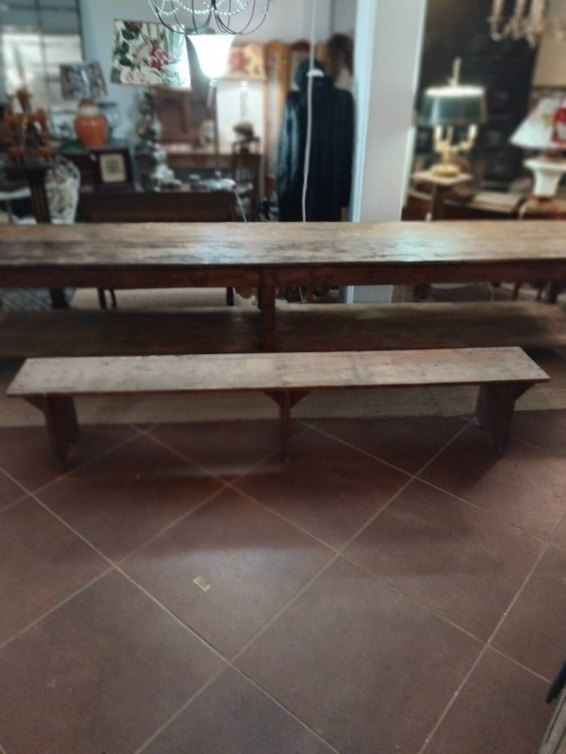 Banc de campagne en sapin