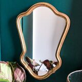 Golden Mirror Baroque Style 33x50cm