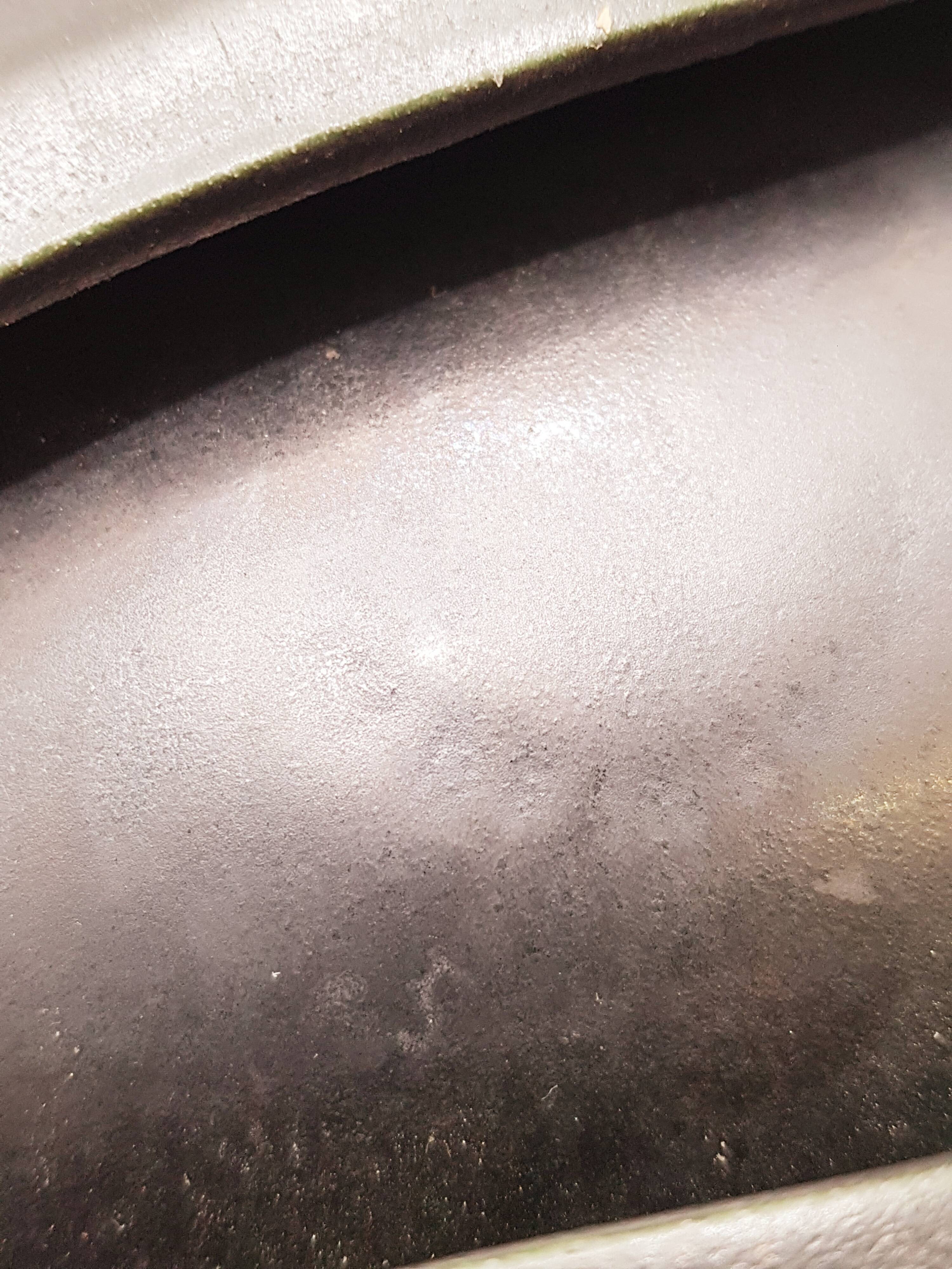 Mid century enameled ceramic ashtray