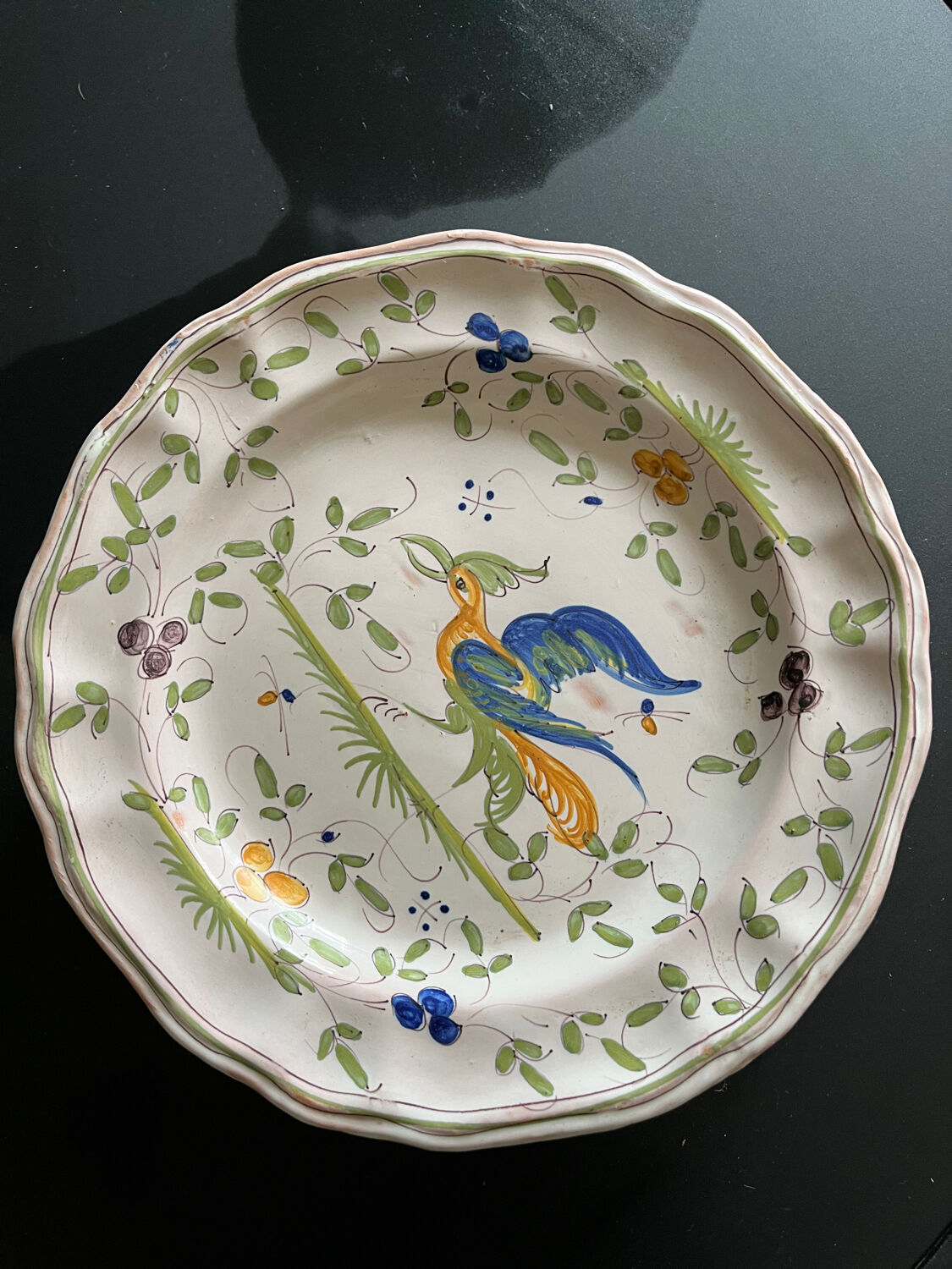 Vintage Deruta plates
