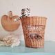 Old rattan basket or basket