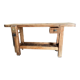 Old carpenter's wooden workbench 1960