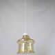 Venini Vintage Murano Glass Amber Pendant Light
