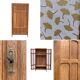 Parisian wardrobe paneled 1930 raw wood