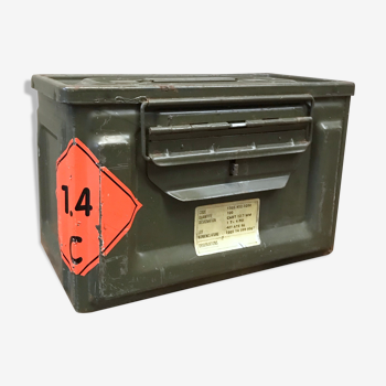 Vintage ammunition crate