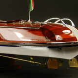 Model wooden boat Riva Aquarama 55 cm