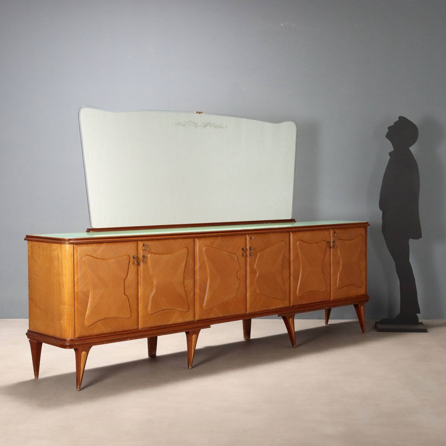 Sideboard with mirror 1950s