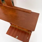 Vintage dressing table with fold-out mirrors, 1950’s