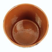 marei ceramic vintage 1960s 70s PLANT POT flower pot fat lava floral decor