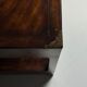 Campaign style mahogany coffee table
