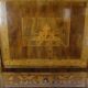 Secretary Empire Style Hand Polished Mahogany With Intarsia From 1820s