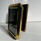 Set of 4 antique brass frames