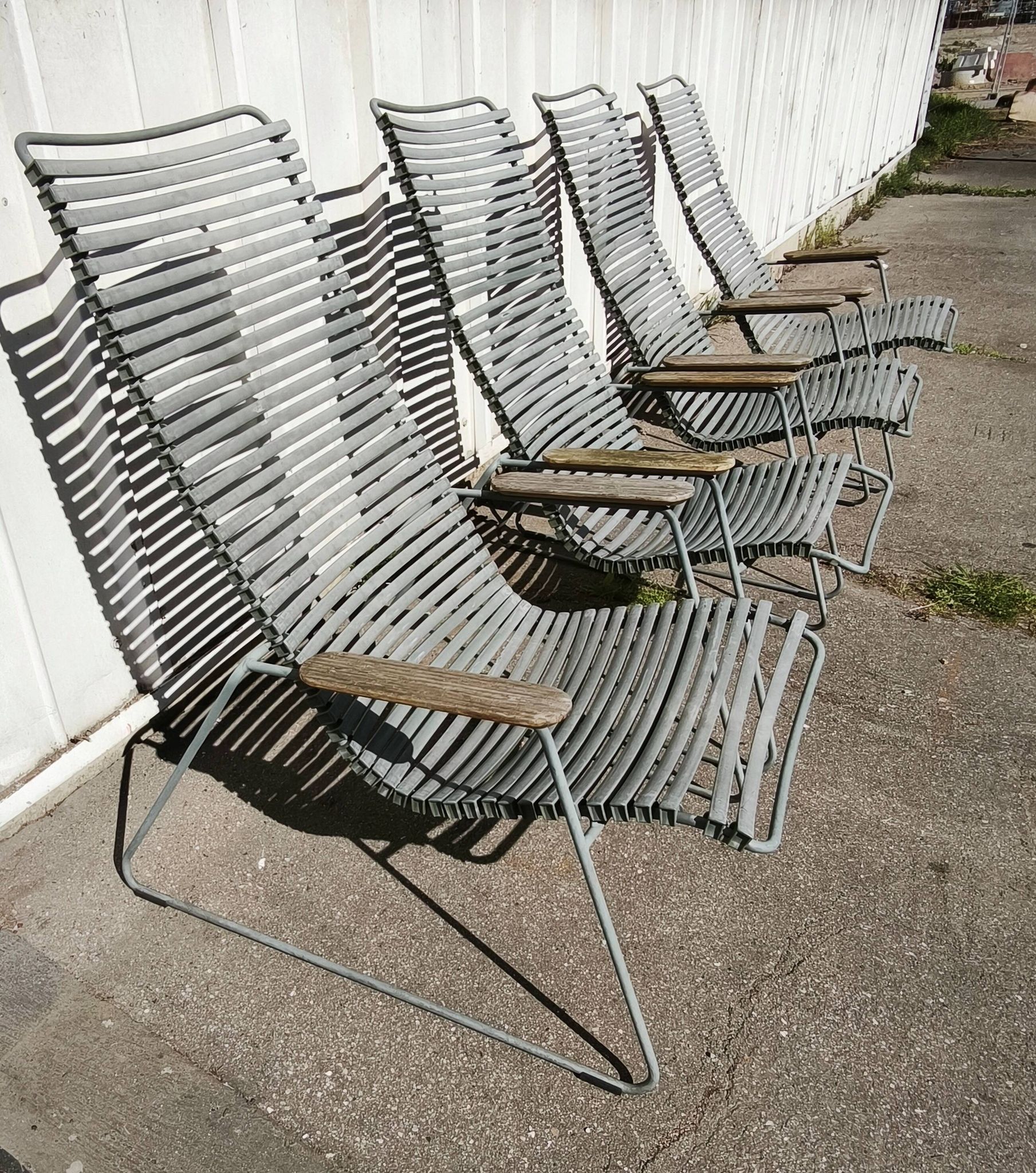 Suite de 4 Lounge Chair Click System