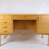 Desk Made In Beechwood From 1960s