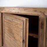 Ancien buffet en bois à trois portes (vers 1920)