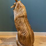 statue chien vintage