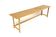 banc scandinave en chêne, Suède, 1960