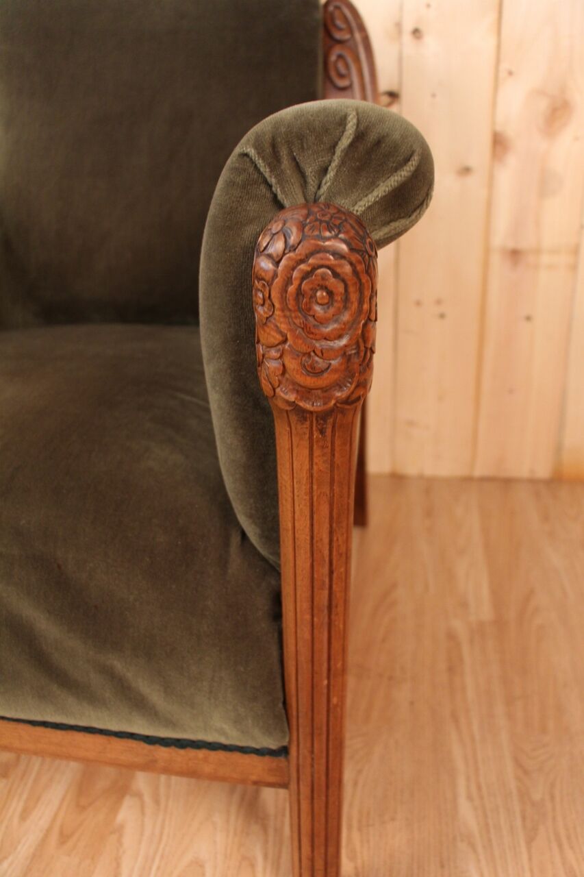 Art Deco armchair by Gauthier Poinsignon