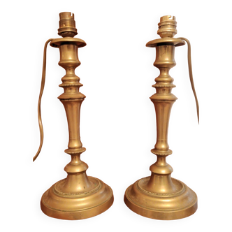 Brass lamp bases