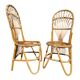 Bamboo and Rattan Chair by Dirk Van Sliedregt for Rohe Noordwolde