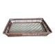 Wicker presentation basket tray