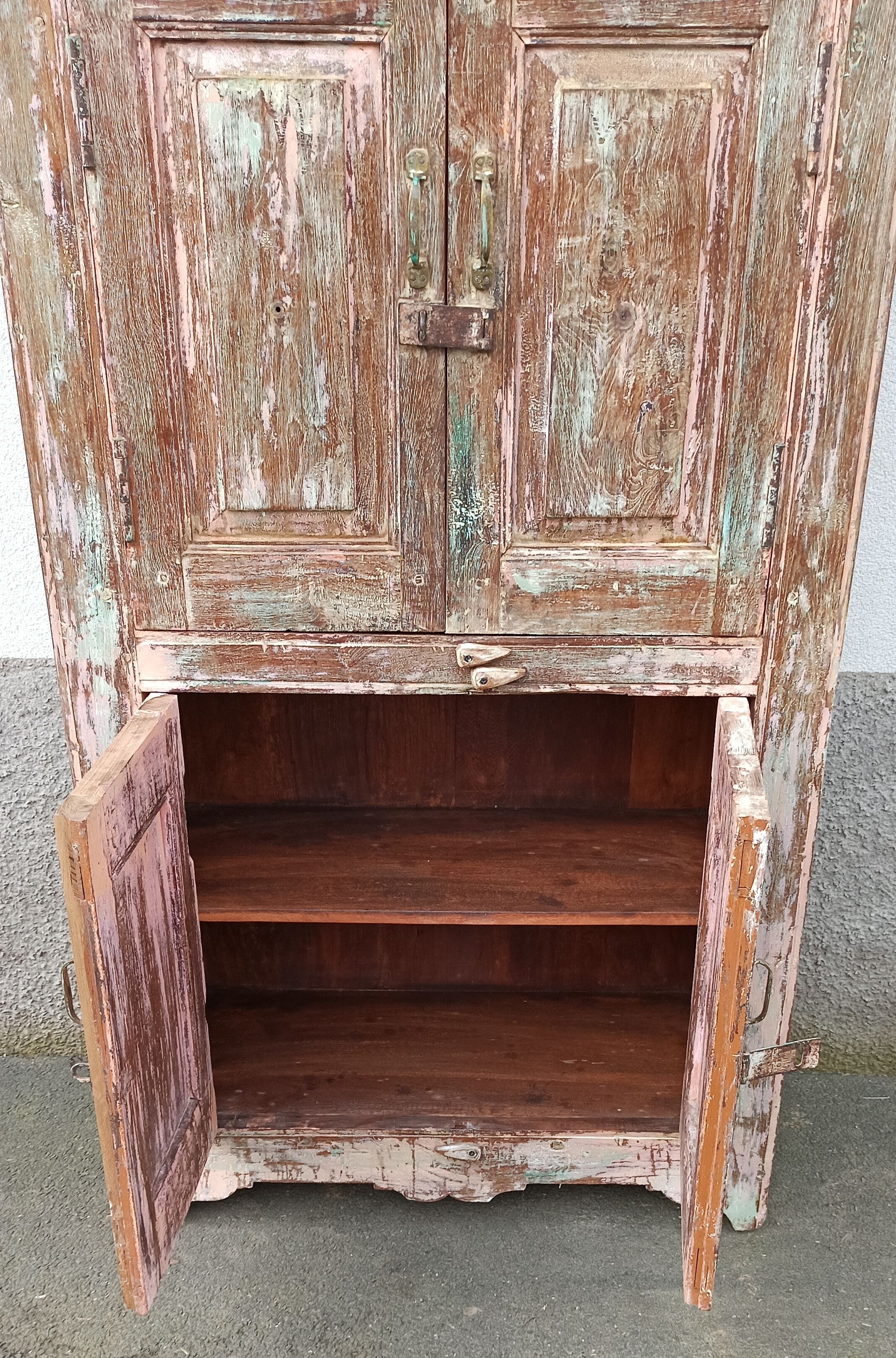 Antique wooden wardrobe