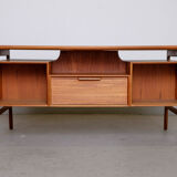 Model 75 teak desk by Omann Jun, 1960