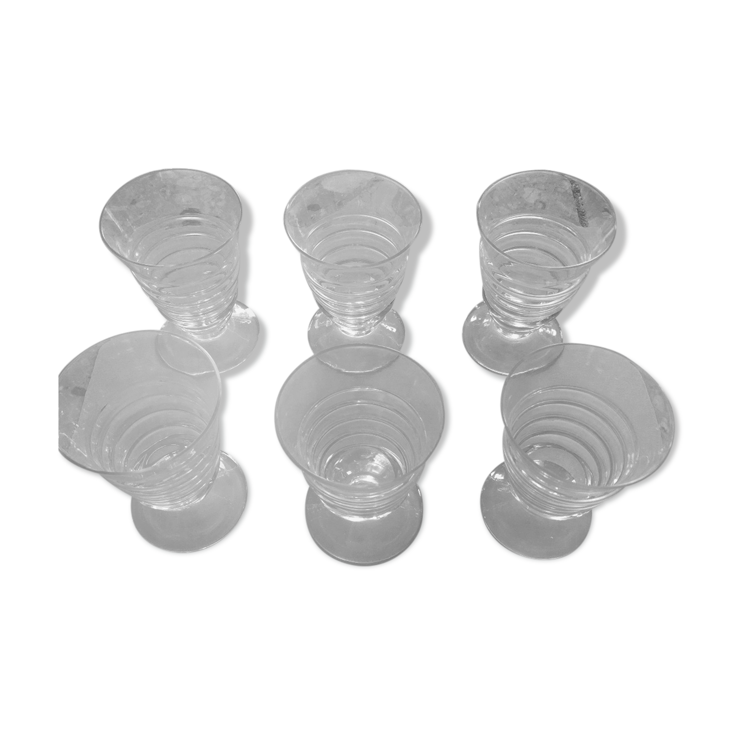 6 verres à liqueur