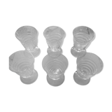 6 shot glasses