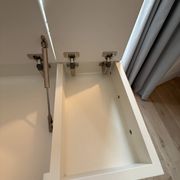 Bureau + tabouret blanc Œuf NYC