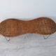Vintage IKEA Peanut Wicker Bench