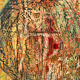 The tree, mixed media, signed Sandra Malheiros 2002