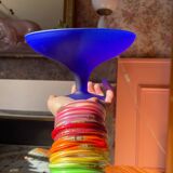 Frosted glass bowl