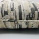 Square cushion, cover and insert. 50 x 50 cm. Piped edges