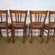 Set of 4 vintage Luterma-style bistro chairs from the 50s