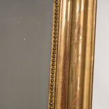 Mirror with floral etchings - 99x74cm